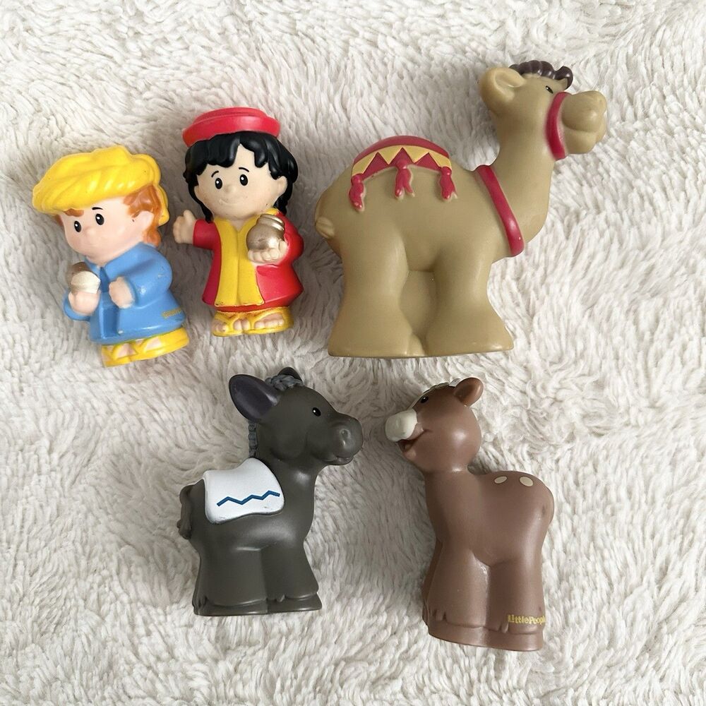 Fisher Price Little People Nativity Replacement Figures Wise Men Animals 2013